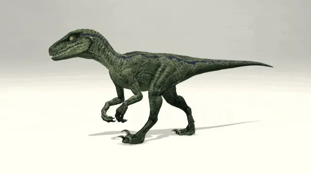 Raptor Walk Cycle