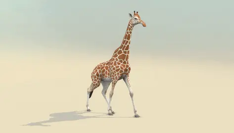 Giraffe Walk Cycle