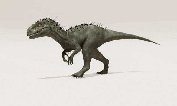 irex walk cycle in 3d