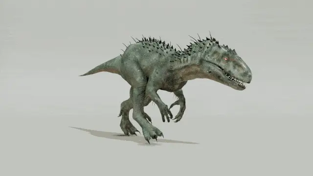 Irex dinosaur Run Cycle