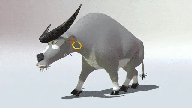 ox walk cycle