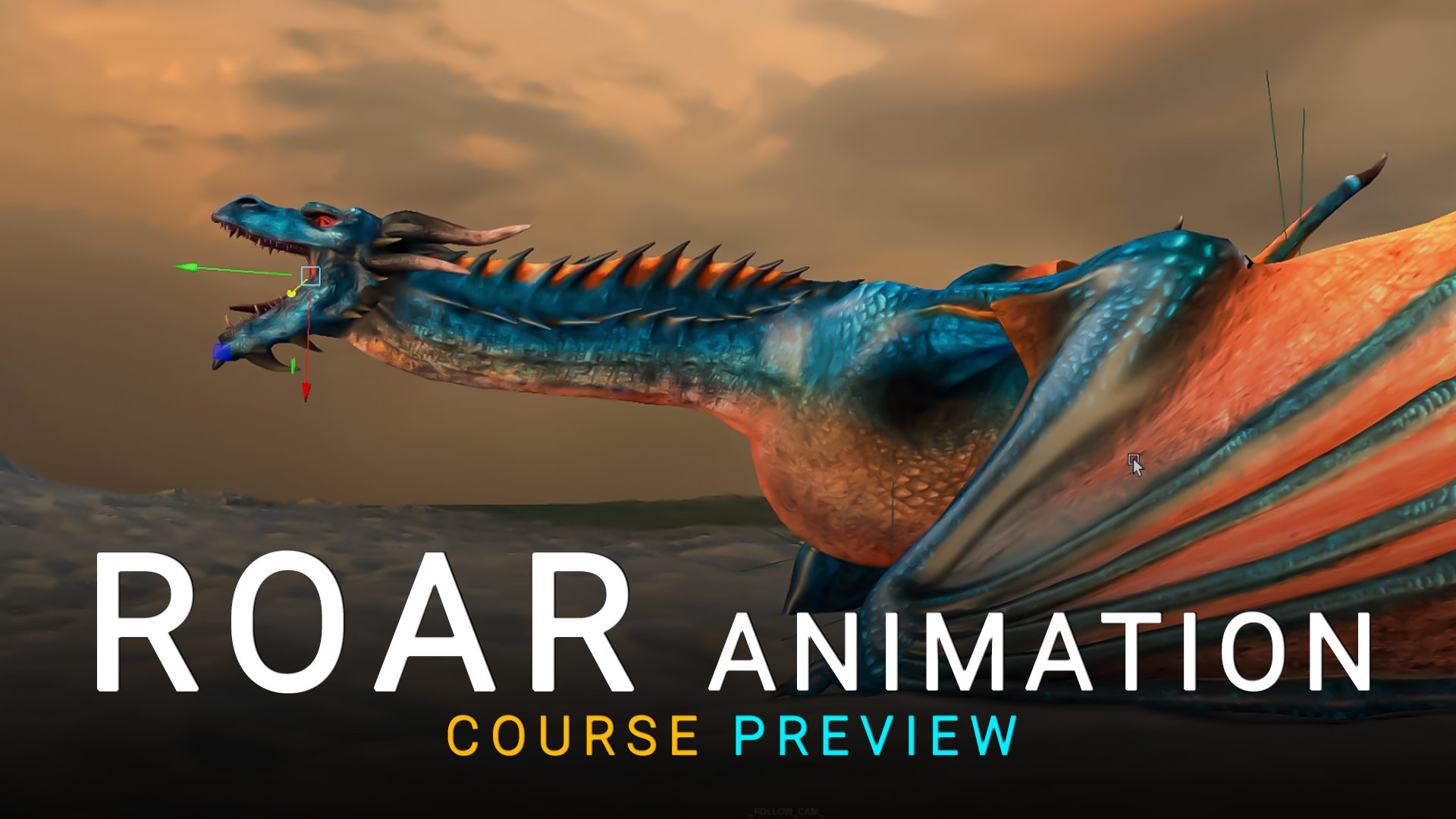 dragon roar animation tutorial